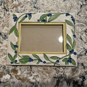 Blueberry Burnes Of Boston Ceramic Frame